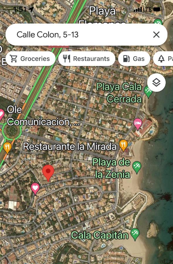 Orihuela Costa 2-Bedroom 1-Bath Renovated Vacation Rental On La Zenia Beach Eksteriør bilde